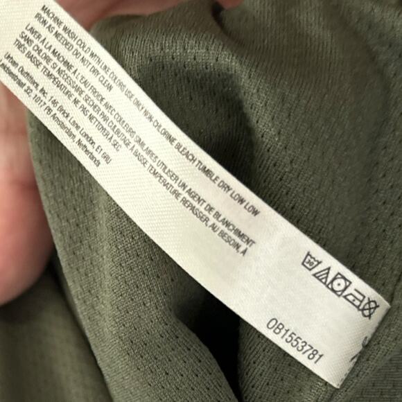 Free People Movement Starting Lineup Windbreaker Green Orange NEW Size Medium - Picture 7 of 8